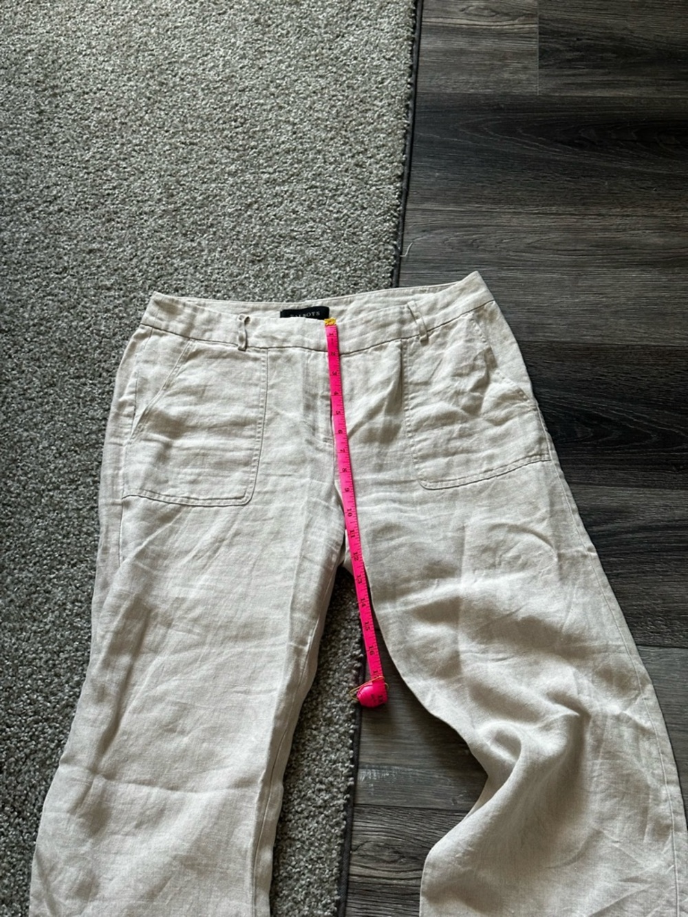 Talbots Linen pants - Picture 3 of 4